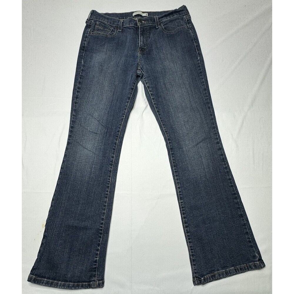 Levi's 515 Women's Studded Pockets Bootcut Blue Denim Jeans -Size 10M (32x30.5)*